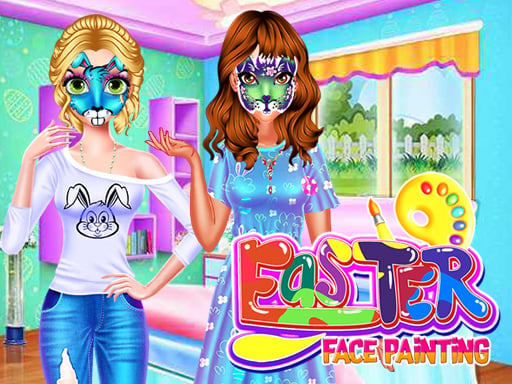 Easter Face Painting Game Image