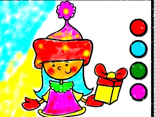 Easy Coloring SantaClaus Game Image