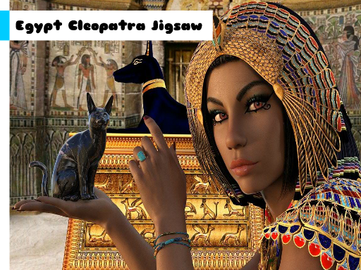 Egypt Cleopatra Jigsaw Game Image