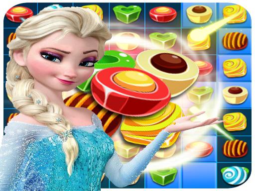 Elsa Sweet Candy match3
