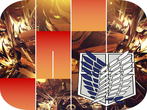 Eren Titan AOT Shingeki Anime Piano Tiles