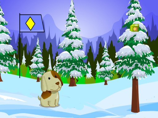 Escape From Snow Land Game Image