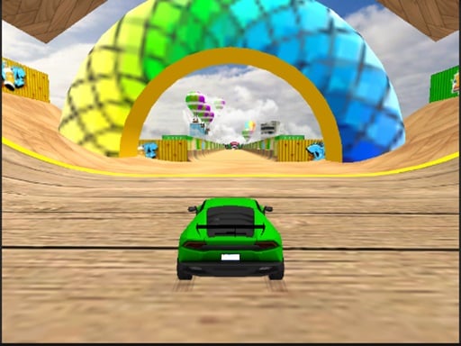 Extreme Crazy Car Stunt Race Mega Ramps Game Image