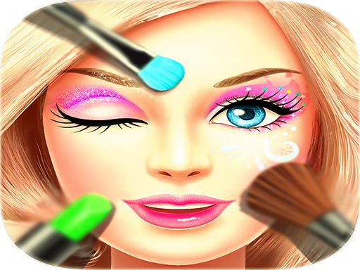 Face Paint Girls Salon  Game Image
