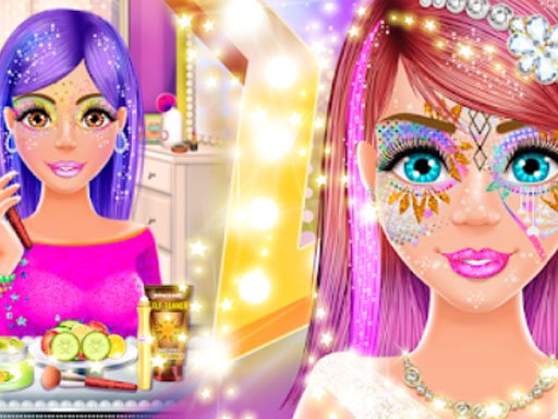 Face Paint Salon: Glitter Makeup Party Games Game Image