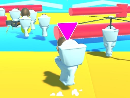 Fall Boys Skibidi Toilet Game Image