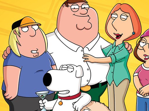 Family Guy Jigsaw Puzzle Collection Game Image