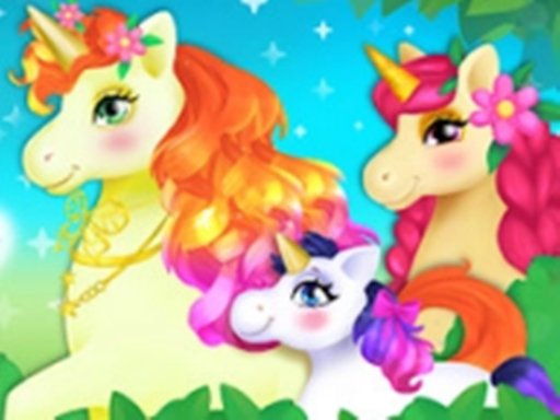 Fantasy Unicorn Creator - Dress Up Your Unicorn Game Image