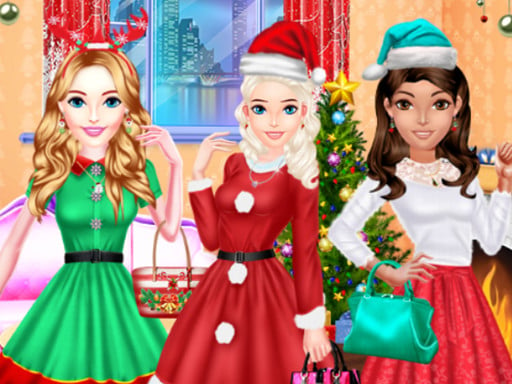 Fashion Girls Christmas Party Game Image