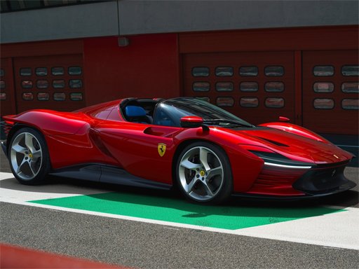 Ferrari Daytona SP3 Slide Game Image