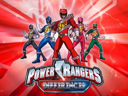 Find the Differences - Power Rangers Spot Game Game Image