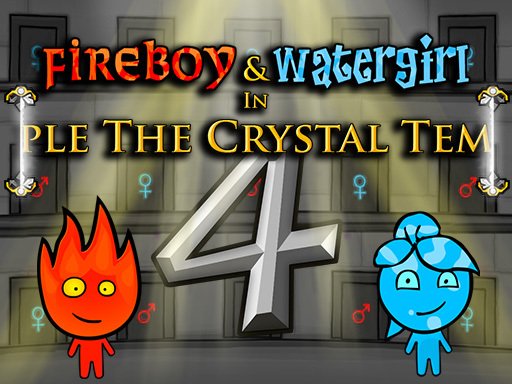 Fireboy and Watergirl 4 Crystal Temple Game Game Image