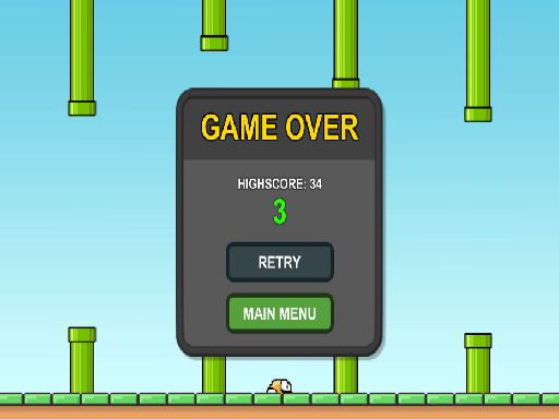 Flappy Bird 2D game Game Image