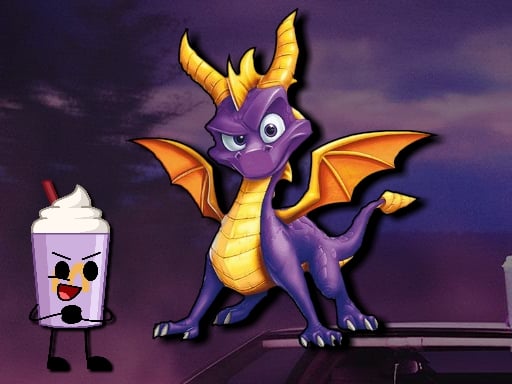 Flappy Spyro Grimace Game Image