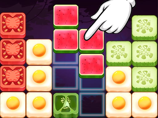 Food Blocks Puzzle Game Image