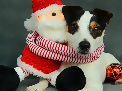Funny Christmas Dogs Game Image