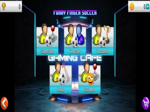 Funny Finger Soccer Game Image
