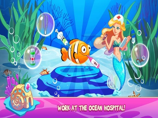 Funny Mermaid Princess Game Image