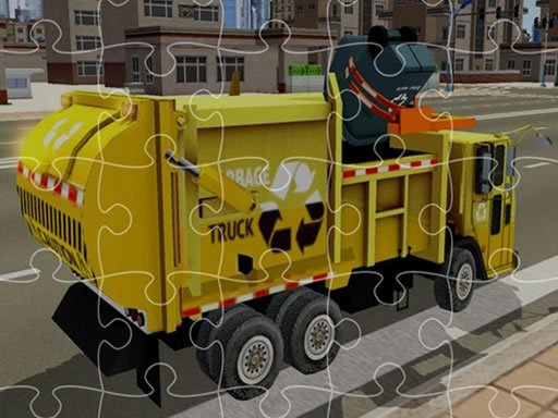 Garbage 3D Trucks Game Image