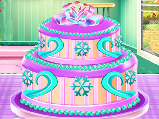 Girl Chef Cooking Cake Game Image
