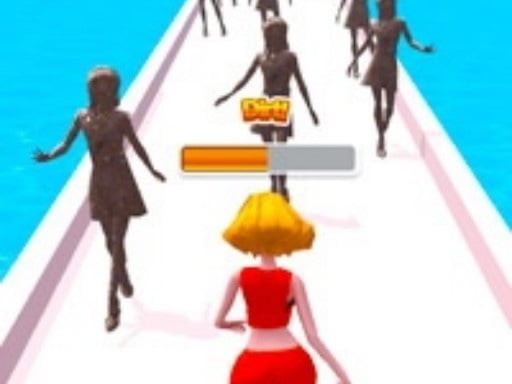 Girl Run Beauty 3d Game Image
