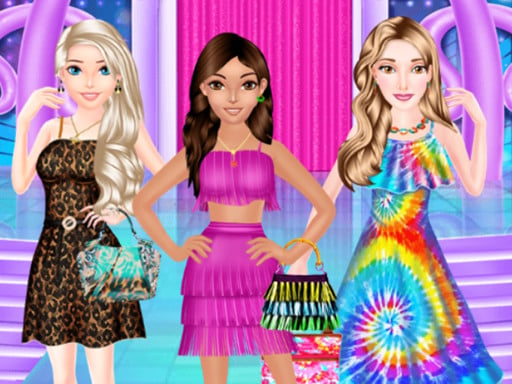 Girls Different Style Dress Fashion Game Image