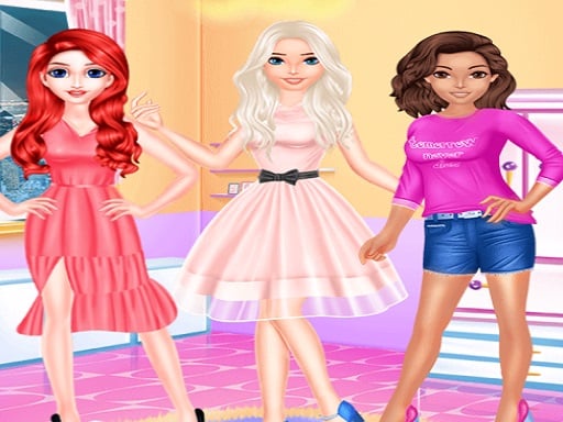 Girls Summer Dress up Game Image