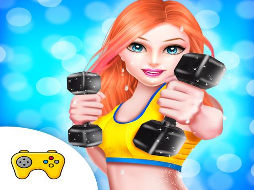 Girls Workout Session Game Image