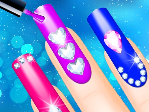 Glow Nails: Manicure Nail Salon Game for Girls Game Image