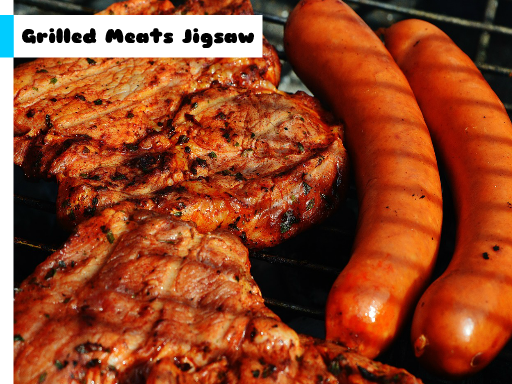 Grilled Meats Jigsaw Game Image