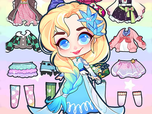 Hair Doll Dress Up Game Image