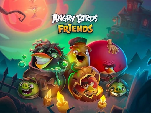 Halloween Angry Birds Game Image
