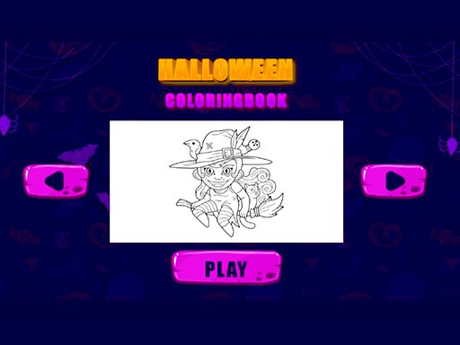 Halloween coloring books Game Image