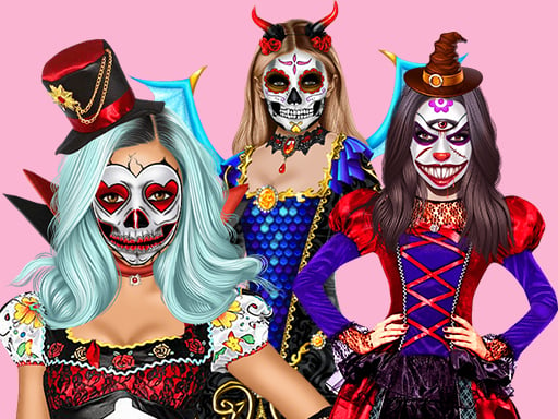 Halloween Makeup Artist Game Image