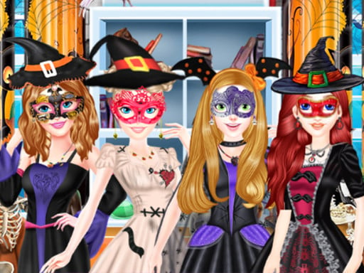 Halloween Masquerade Party Game Image