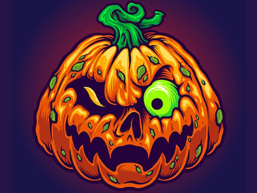 Halloween Monsters Memory Game Image