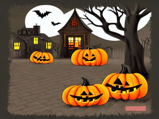 Haunted Halloween Hidden Object Game Image