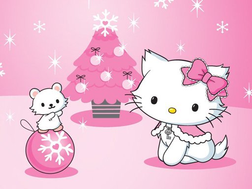 Hello Kitty Christmas Jigsaw Puzzle Game Image