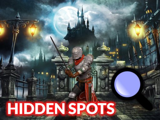 Hidden Spots Under the Moon Game Image