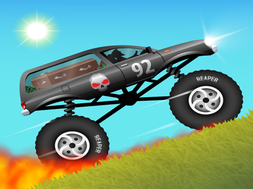 Hill Skull Racer Game Image