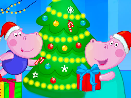 Hippo Christmas Calendar Game Image