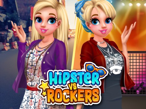 Hipster vs Rockers Game Image