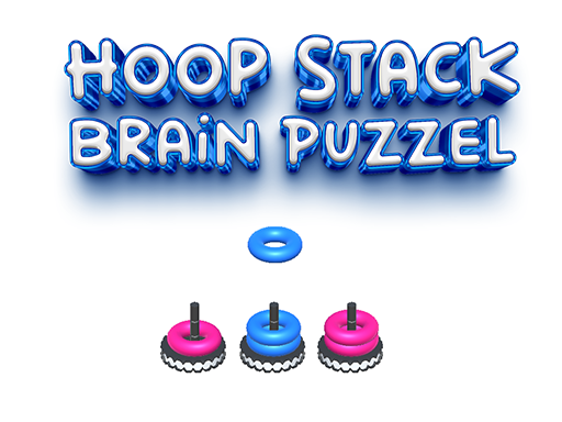 Hoop Stack Brain Puzzel Game Game Image