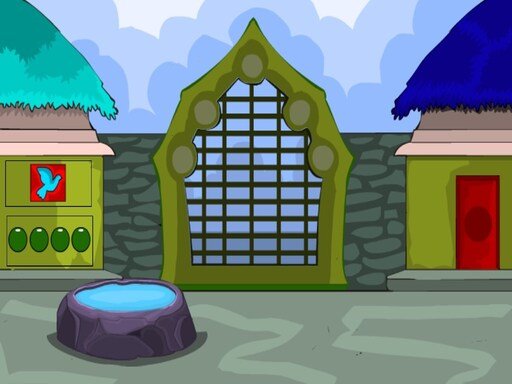 Hut Village Escape Game Image