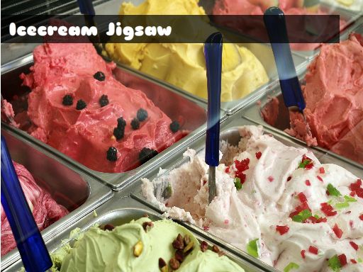 Icecream Jigsaw Game Image