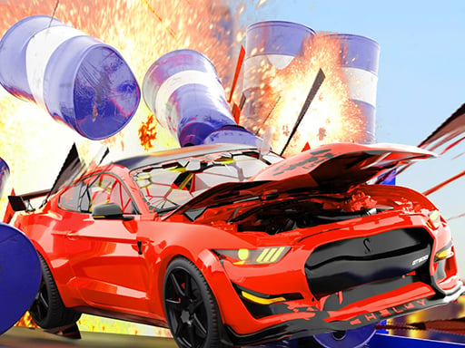 Impossible Car Stunt Races: Mega Ramps Game Image