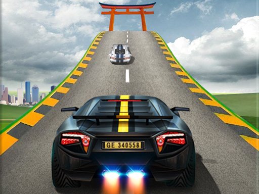 Impossible Car Stunts - Mega Car Ramp  Game Image