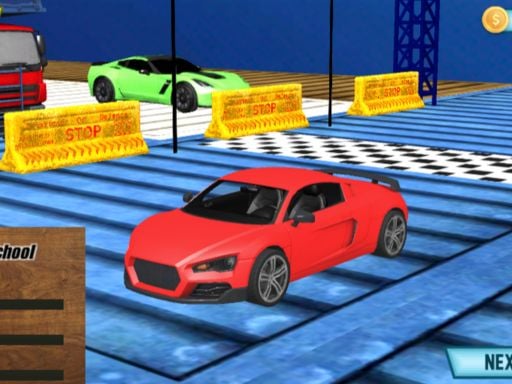 Impossible Track Car Stunt Racing Game Game Image