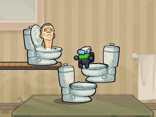 Impostor Jump Skibidi Toilet Game Image