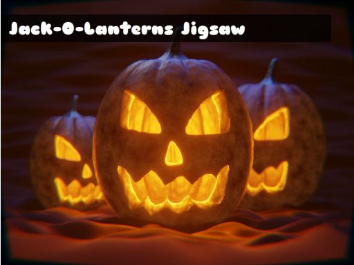 Jack-O-Lanterns Jigsaw Game Image